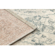 Tapis en laine ABBY 486.25.LA110 OSTA Ornement, cadre classique beige / vert