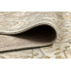 Wollteppich SOHO 477.27.LA100 OSTA - Rhombus, Rahmen geometrisch natur beige