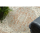 Wollteppich SOHO 477.01.LA112 OSTA - Ornament, Rosette, natural terrakotta / beige