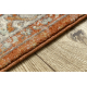 Tappeto in lana SOHO 477.01.LA112 OSTA - Ornamento, rosetta, naturale terracotta / beige