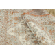 Wollteppich SOHO 477.01.LA112 OSTA - Ornament, Rosette, natural terrakotta / beige