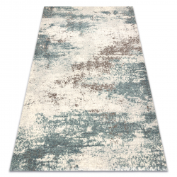 Tapis en laine ABBY 486.28.LA111 OSTA Vintage, moderne beige / bleus