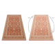 Covor de lana SOHO 477.26.LA300 OSTA Ornament, cadru, natural teracotă / bej