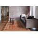 Wollteppich SOHO 477.26.LA300 OSTA Ornament, Rahmen natur terrakotta / beige