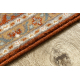 Wollteppich SOHO 477.26.LA300 OSTA Ornament, Rahmen natur terrakotta / beige