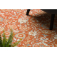 Wollteppich SOHO 477.26.LA300 OSTA Ornament, Rahmen natur terrakotta / beige