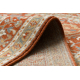 Wollteppich SOHO 477.26.LA300 OSTA Ornament, Rahmen natur terrakotta / beige