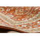 Wollteppich SOHO 477.26.LA300 OSTA Ornament, Rahmen natur terrakotta / beige