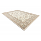 Wollteppich SOHO 477.15.LA107 OSTA Ornament, Rahmen Klassisches beige / grün 