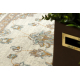 Wollteppich SOHO 477.15.LA107 OSTA Ornament, Rahmen Klassisches beige / grün 