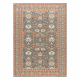Villane vaip SOHO 477.26.LA500 OSTA Ornament, raam naturaalne sinised / terrakota