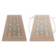 Villane vaip SOHO 477.26.LA500 OSTA Ornament, raam naturaalne sinised / terrakota