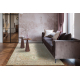 Tapis en laine SOHO 477.01.LA402 OSTA - Ornement, rosette, naturel vert / beige