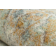 Tapis en laine SOHO 477.01.LA402 OSTA - Ornement, rosette, naturel vert / beige