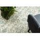 Tapis en laine SOHO 477.07.LA102 OSTA - Ornement, rosette, naturel vert / beige