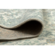Tapis en laine SOHO 477.07.LA102 OSTA - Ornement, rosette, naturel vert / beige