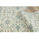 Ullmatta SOHO 477.07.LA102 OSTA - Ornament, rosett, naturlig grön / beige