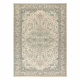 Ullmatta SOHO 477.01.LA119 OSTA - Ornament, rosett, naturlig beige / grön 