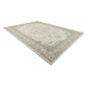 Ullmatta SOHO 477.01.LA119 OSTA - Ornament, rosett, naturlig beige / grön 