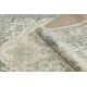 Ullmatta SOHO 477.01.LA119 OSTA - Ornament, rosett, naturlig beige / grön 