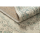 Ullmatta SOHO 477.01.LA119 OSTA - Ornament, rosett, naturlig beige / grön 