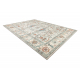 Villane vaip SOHO 477.09.LA100 OSTA - Boho, raam, naturaalne beež / roheline