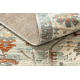 Villane vaip SOHO 477.09.LA100 OSTA - Boho, raam, naturaalne beež / roheline