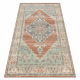 Dywan SOHO 477.10.LA000 wełniany OSTA - Ornament, rozeta naturalny terakota / zielony