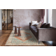 Tapis en laine SOHO 477.10.LA000 OSTA - Ornement, rosette, naturel terre cuite / vert