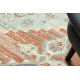 Tapis en laine SOHO 477.10.LA000 OSTA - Ornement, rosette, naturel terre cuite / vert