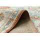 Tapis en laine SOHO 477.10.LA000 OSTA - Ornement, rosette, naturel terre cuite / vert