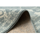 Tapis en laine ABBY 486.10.LA500 OSTA Ornement, cadre classique bleus / beige