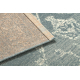 Tapis en laine ABBY 486.10.LA500 OSTA Ornement, cadre classique bleus / beige