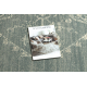 Tapis en laine ABBY 486.10.LA500 OSTA Ornement, cadre classique bleus / beige