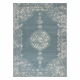 Wollteppich ABBY 486.24.LA500 OSTA Ornament, Rahmen Klassisches blau / beige