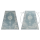 Ullmatta LEGEND ABBY 486.24.LA500 OSTA Ornament, ram Klassisk blå / beige