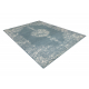 Wollteppich ABBY 486.24.LA500 OSTA Ornament, Rahmen Klassisches blau / beige