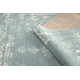 Wollteppich ABBY 486.24.LA500 OSTA Ornament, Rahmen Klassisches blau / beige