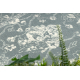 Tapis en laine ABBY 486.25.LA500 OSTA Ornement, cadre classique bleus / beige