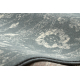 Tapis en laine ABBY 486.25.LA500 OSTA Ornement, cadre classique bleus / beige