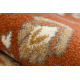 Wool Carpet SOHO 477.01.LA301 OSTA Ornament, frame natural terracotta / beige