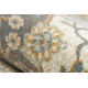 Tappeto in lana SOHO 477.27.LA990 OSTA - Rombo, cornice geometrica naturale beige / verde