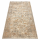 Tappeto in lana SOHO 477.04.LA113 OSTA Ornamento, cornice naturale beige / marrone 