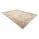 Tappeto in lana SOHO 477.04.LA113 OSTA Ornamento, cornice naturale beige / marrone 