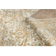 Tapete de lã SOHO 477.04.LA113 OSTA Ornamento, moldura natural bege / castanho