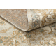 Tappeto in lana SOHO 477.04.LA113 OSTA Ornamento, cornice naturale beige / marrone 