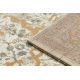 Tappeto in lana SOHO 477.04.LA113 OSTA Ornamento, cornice naturale beige / marrone 