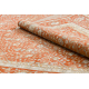 Wollteppich SOHO 477.27.LA300 OSTA - Rhombus, Rahmen geometrisch natur terrakotta/beige