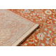 Wool Carpet SOHO 477.27.LA300 OSTA - Rhombus, frame geometric natural terracotta / beige