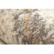 Tapis en laine ABBY 486.28.LA110 OSTA Vintage, moderne beige / gris